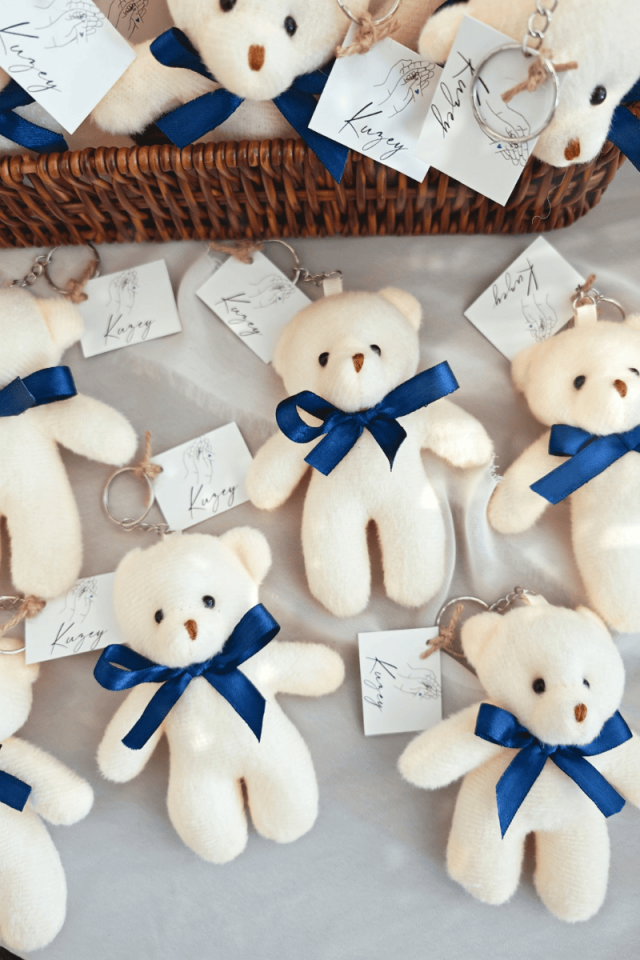 Peluş Ayıcık Anahtarlık Bebek Hediyelik
