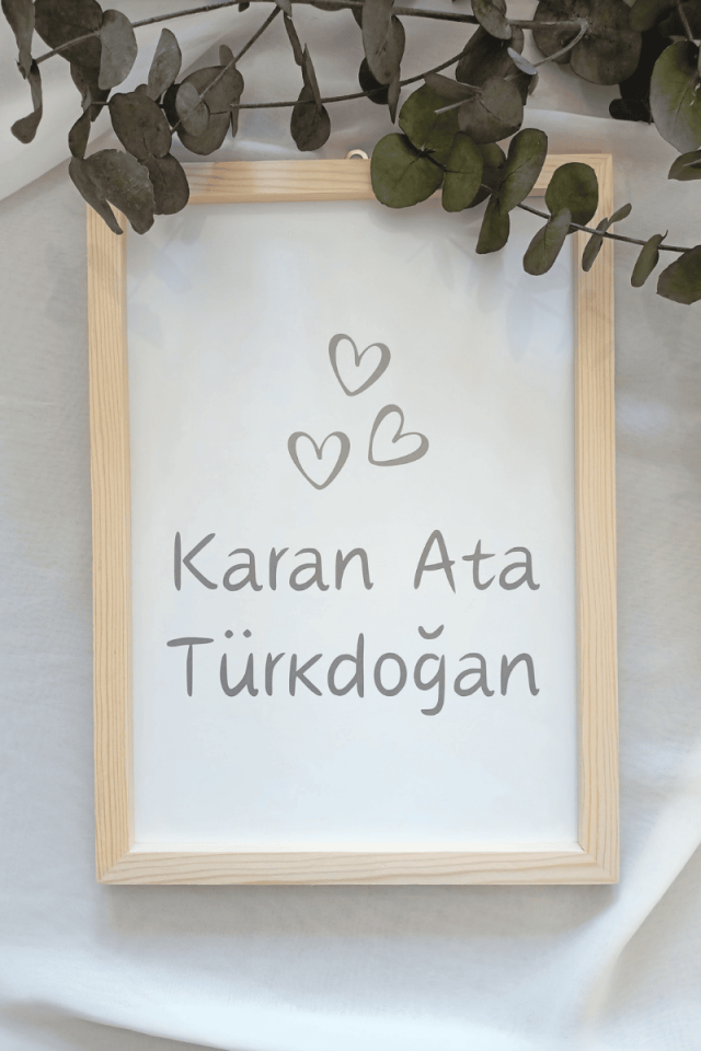 Bebek Kapı Süsü / Pano