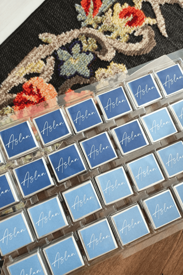 80 Adet Bebek Madlen Çikolata