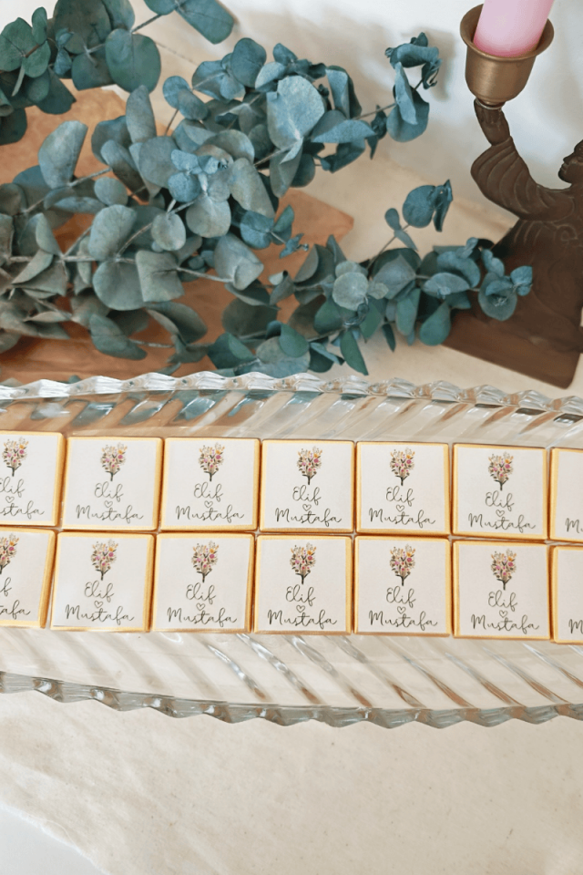 40 Adet Bebek Madlen Çikolata