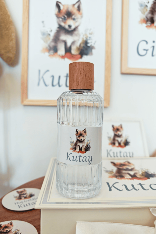 Erkek Bebek Büyük Boy İkramlık Kolonya