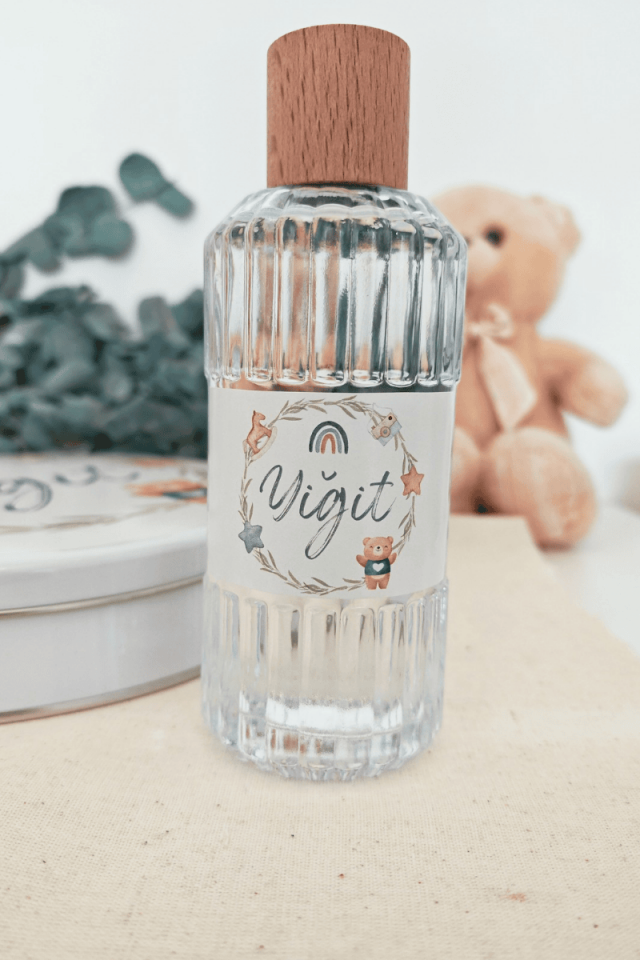 Erkek Bebek Büyük Boy İkramlık Kolonya