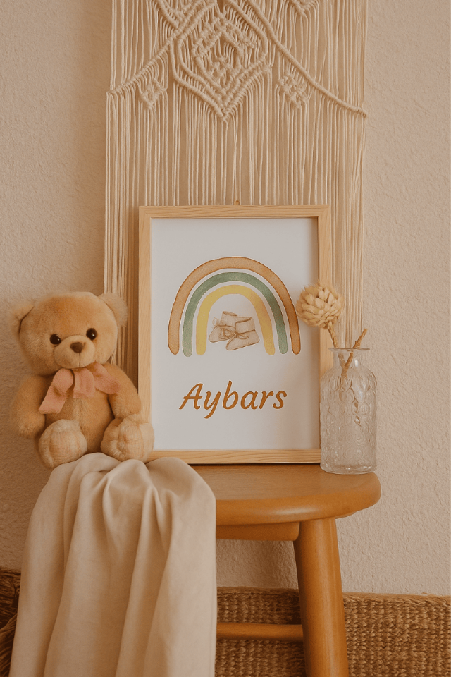 Bebek Kapı Süsü / Pano